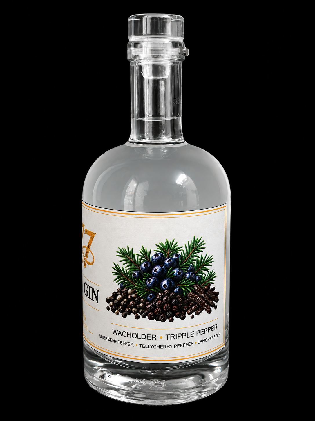 1477 REVOLUT GIN (Wacholder und Triple Pepper)