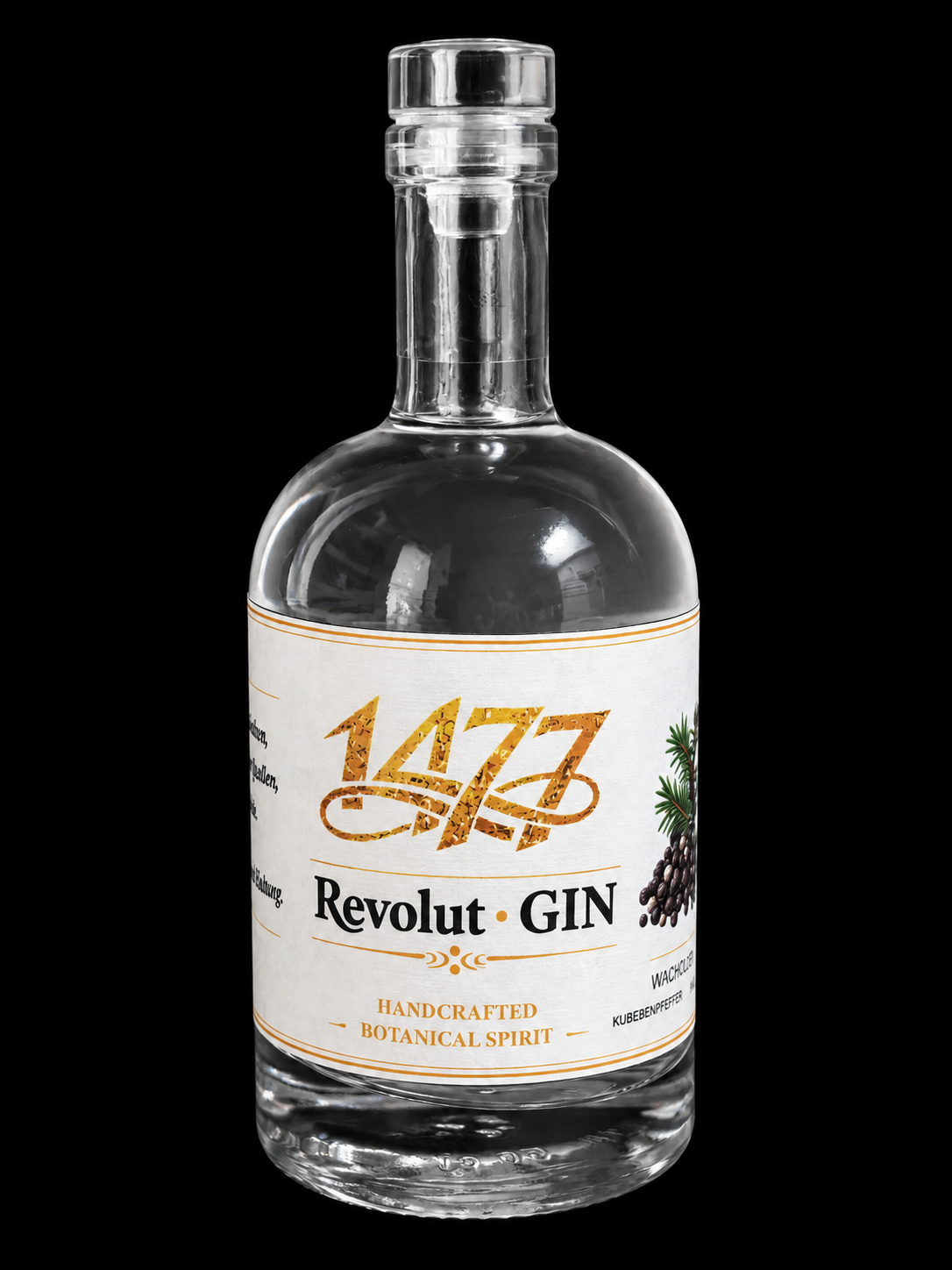 1477 REVOLUT GIN  (Wacholder und Triple Pepper)