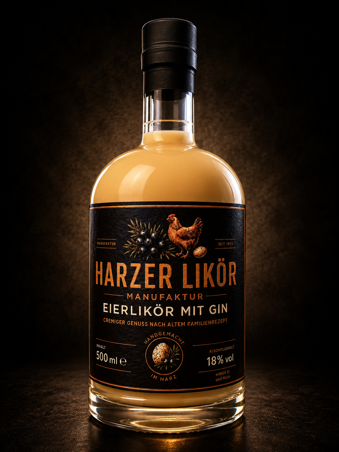 Eierlikör mit Gin