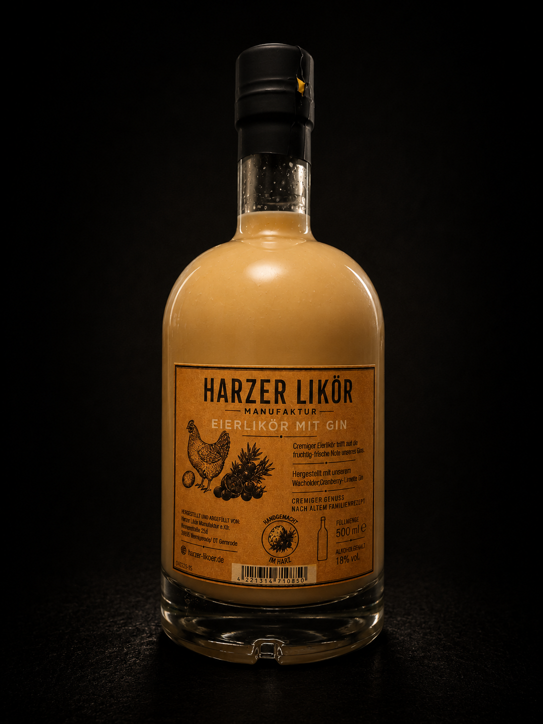 Eierlikör mit Gin
