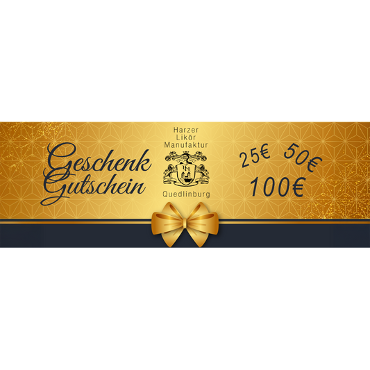 Harzer Likör Manufaktur - Gutschein