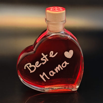 Unsere Liköre im Herz Design - Perfekt als Geschenk