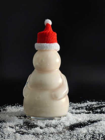 Sahnelikör mit Butterspekulatius- und Lebkuchengeschmack im Weihnachtsmann